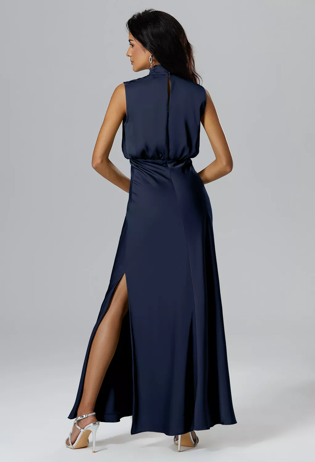 AW Maryjo Dark Navy  Fall Wedding Guest Dresses